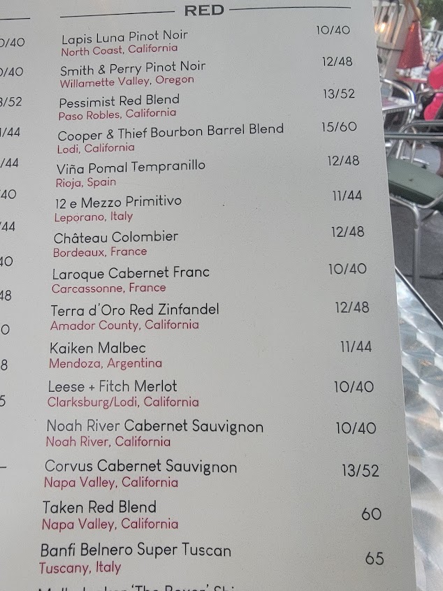 Menu Academy Street Bistro - 28