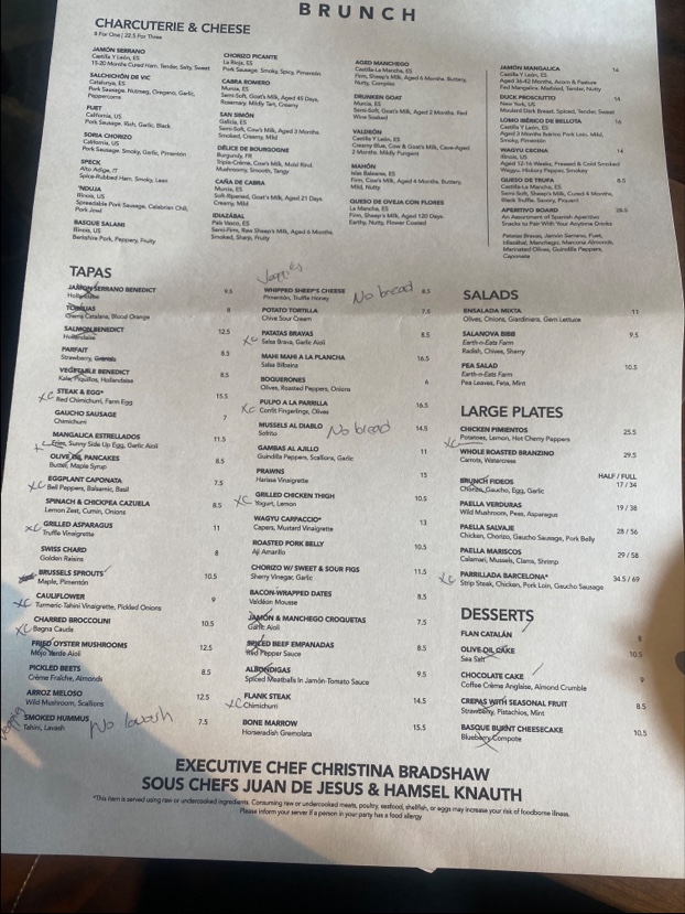 Menu Barcelona Wine Bar - 23