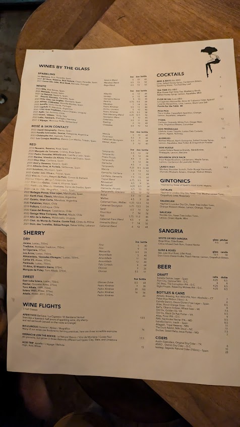 Menu Barcelona Wine Bar - 24