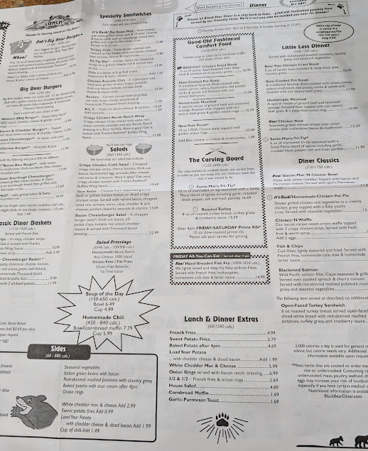 Menu Black Bear Diner Monterrey Village - 26