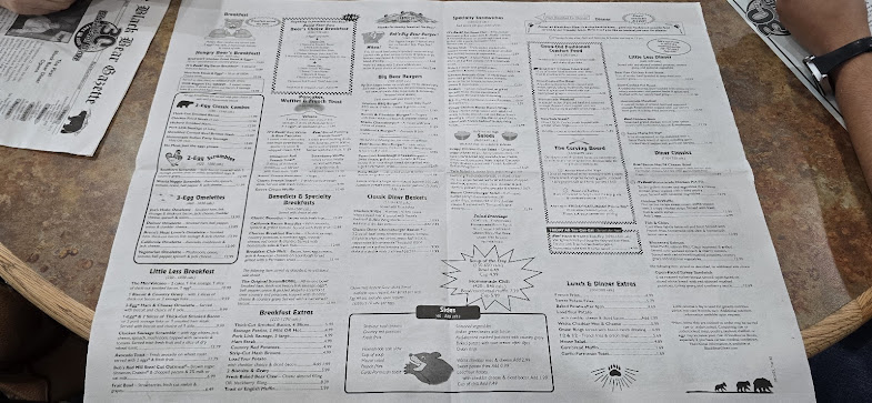 Menu Black Bear Diner Monterrey Village - 29