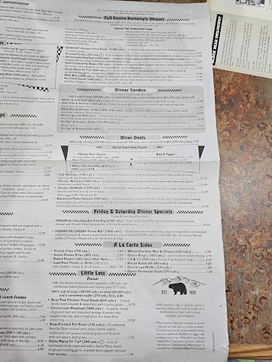 Menu Black Bear Diner Monterrey Village - 25