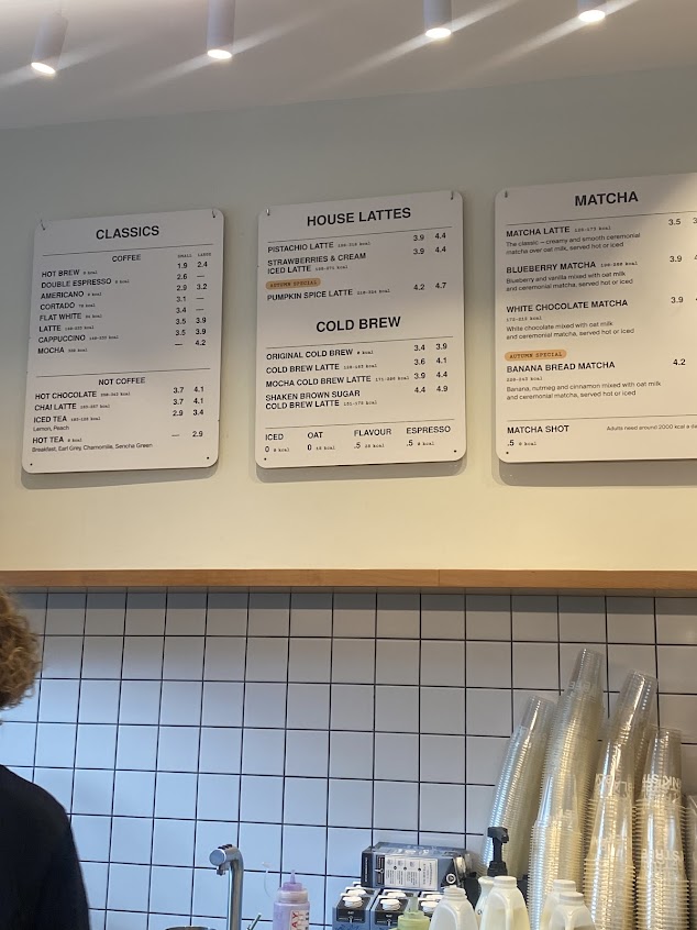 Menu Blank Street Coffee - 26