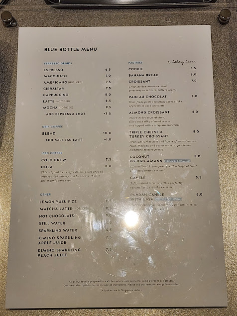 Menu Blue Bottle Coffee - 23