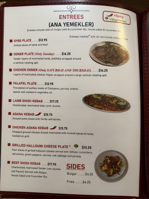 Menu Bosphorus Restaurant - 27