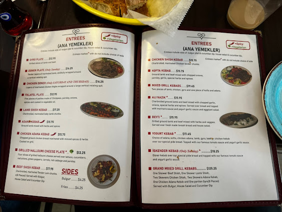 Menu Bosphorus Restaurant - 28