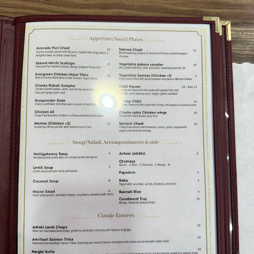 Menu Chaska Indian Cuisine - 20