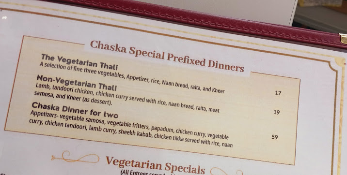 Menu Chaska Indian Cuisine - 21