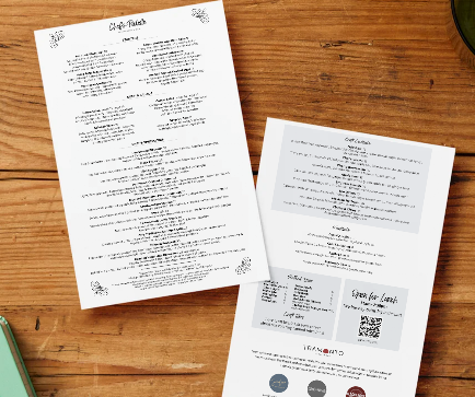 Menu Chef's Palette Restaurant - 20