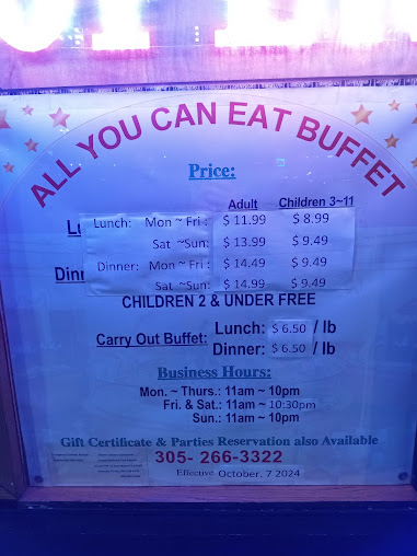 Menu China Buffet II - 28
