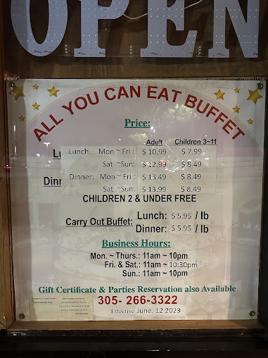 Menu China Buffet II - 27