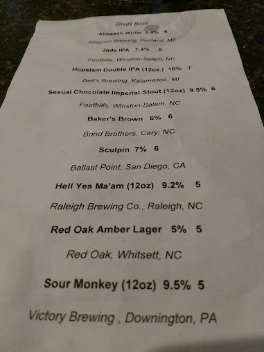 Menu Craft Public House - 28