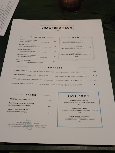 Menu Crawford And Son - 29