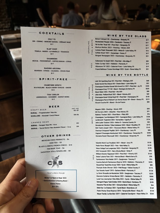Menu Crawford And Son - 21