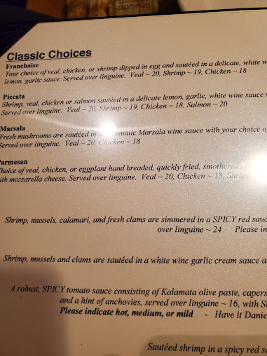 Menu Daniel's Restaurant & Catering - 29