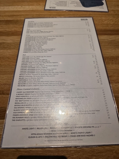 Menu Doc B's Restaurant - 24