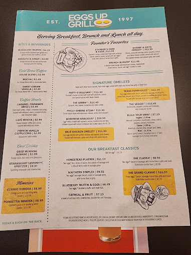 Menu Eggs Up Grill - 27