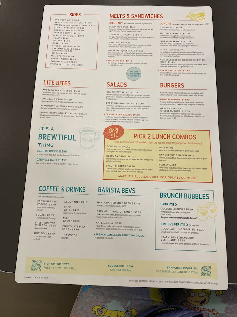 Menu Eggs Up Grill - 21