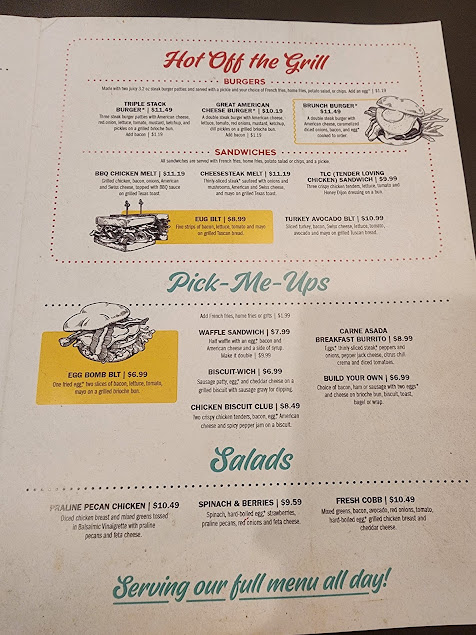 Menu Eggs Up Grill - 22