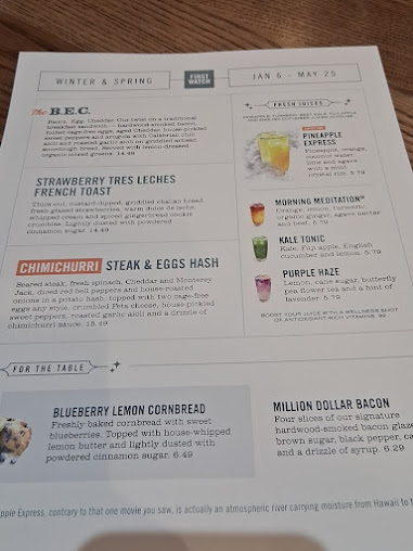 Menu First Watch - 22