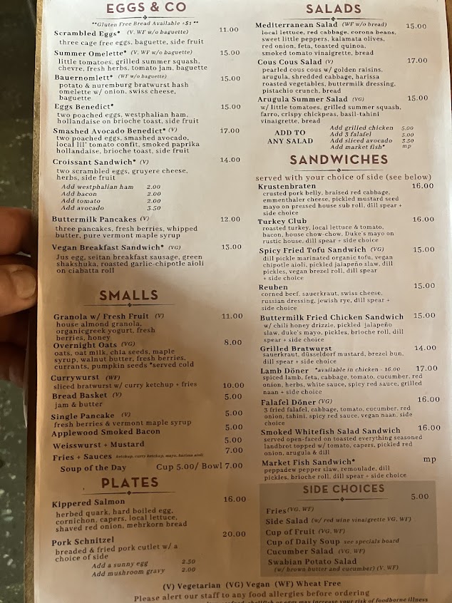 Menu Guglhupf Restaurant - 22