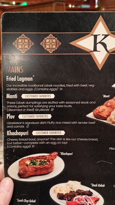 Menu Karavan By 3 Olives - Uzbek Cuisine - 26