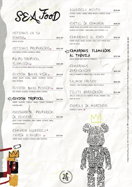 Menu La Buena Vida - Cary - 21