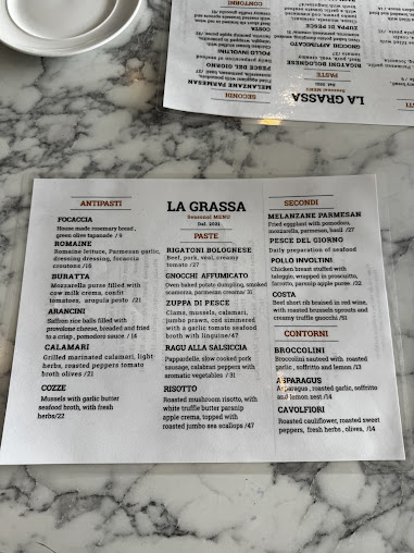 Menu La Grassa Pastificio - 23