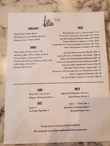 Menu La Grassa Pastificio - 24