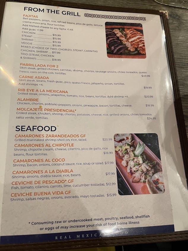 Menu La Victoria Mexican Food - 25