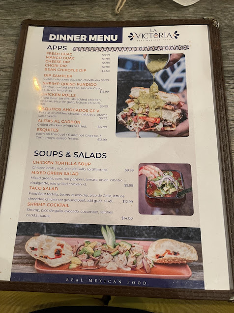 Menu La Victoria Mexican Food - 27