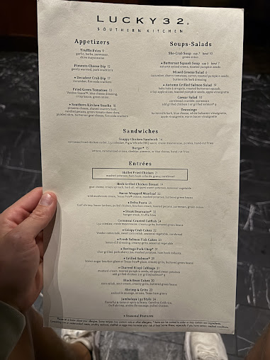 Menu Lucky 32 Southern Kitchen - 29