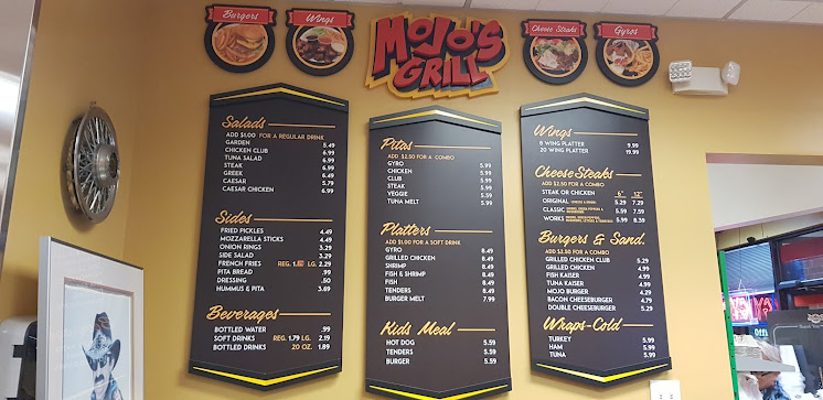 Menu Mojo's Grill - 29