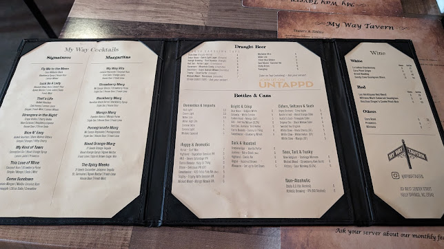 Menu My Way Tavern - 23