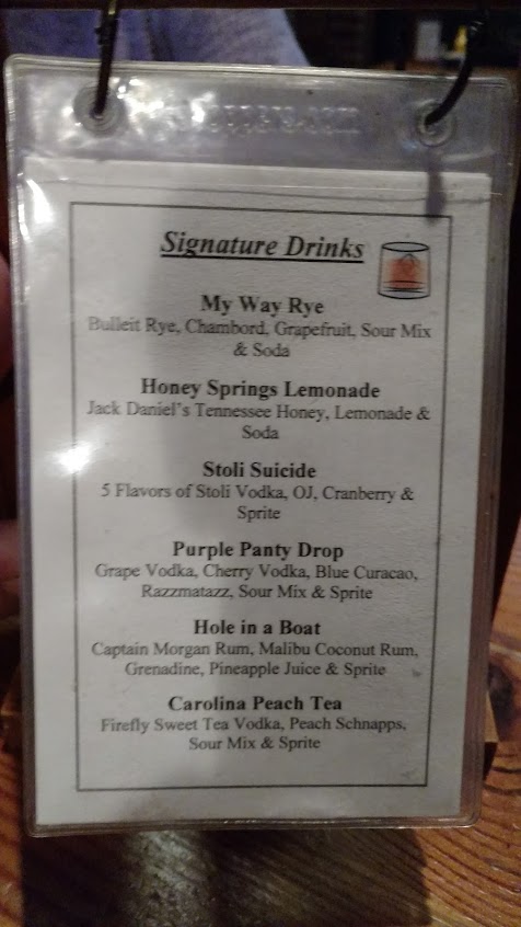 Menu My Way Tavern - 27