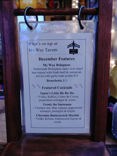 Menu My Way Tavern - 21