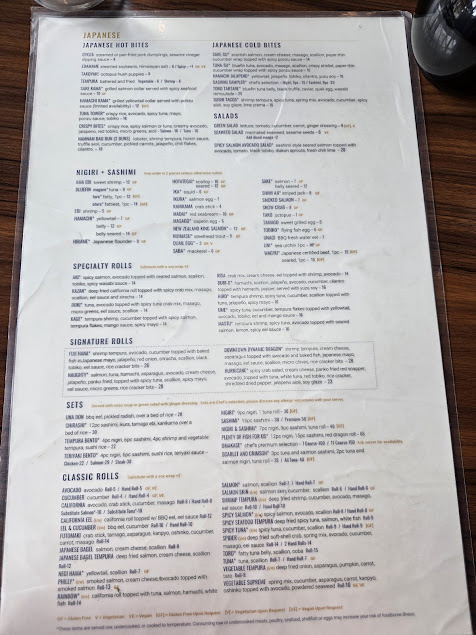 Menu Osha Thai Kitchen And Sushi - 20