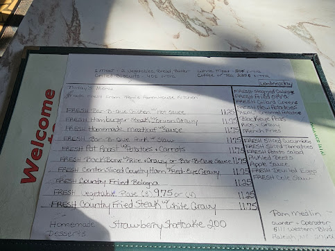 Menu Pam's Farmhouse Restaurant - 21