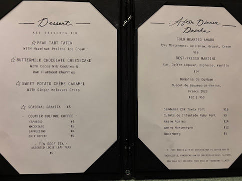 Menu Poole's - 22
