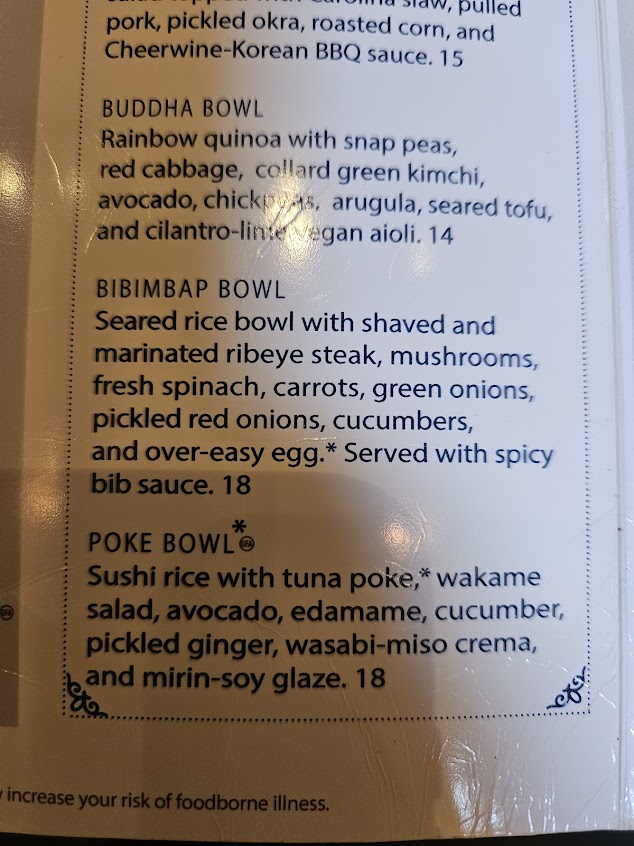 Menu Scratch Kitchen & Taproom - 24