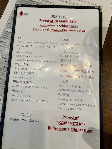 Menu Sophie's Grill And Bar - 27