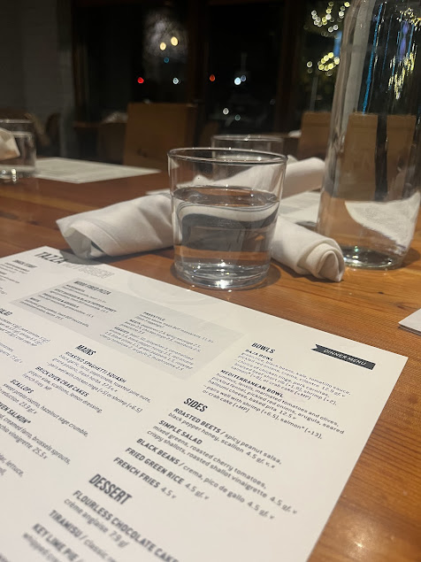 Menu Tazza Kitchen Stone Creek Village - 25