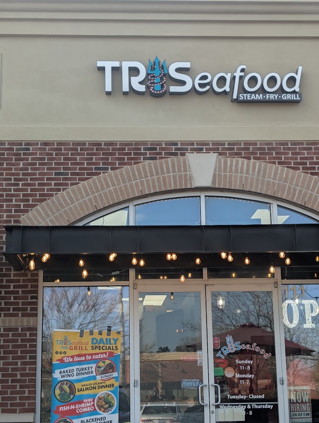 Menu Tryseafood Grill Cary - 29